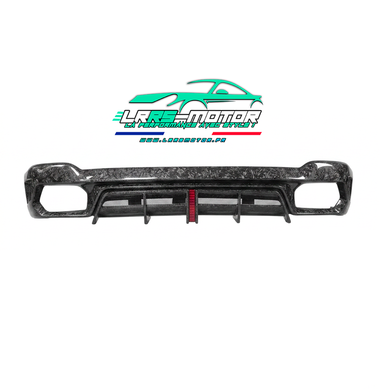 Diffuseur Arrière en Fibre de Carbone pour Audi RS6 C8 2019-2025