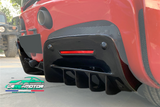Diffuseur arrière en fibre de carbone autoclave style OEM pour Ferrari SF90 Stradale 2020+