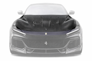 Capot carbone pour Ferrari Purosangue TÜV