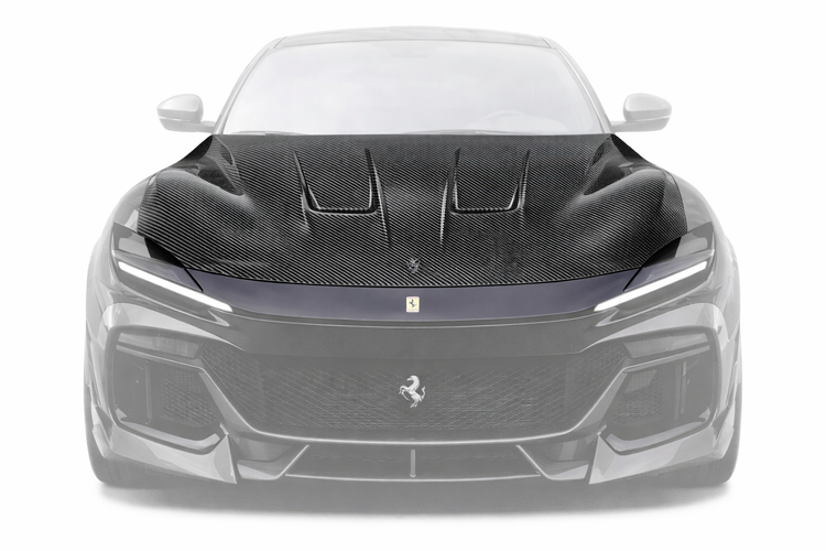 Capot carbone pour Ferrari Purosangue TÜV