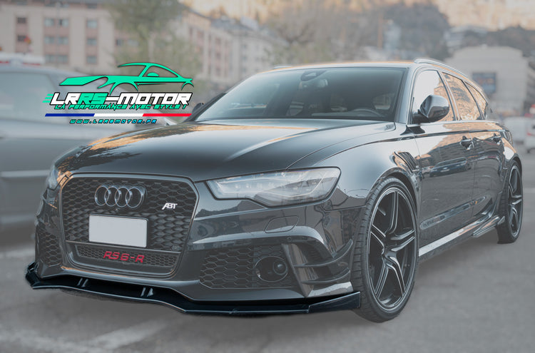 Lame avant Avant Audi RS6 C7 fibre de carbone, carbone forgé
