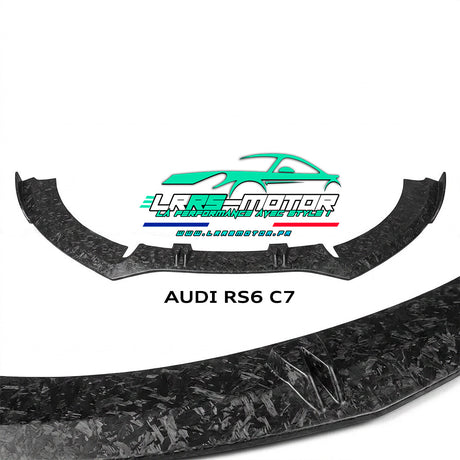 Lame avant Avant Audi RS6 C7 fibre de carbone, carbone forgé