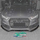 Lame avant Avant Audi RS6 C7 fibre de carbone, carbone forgé