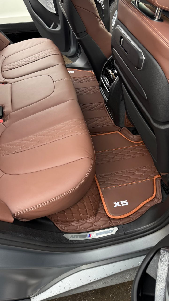 Tapis en cuir personnalisables pour BMW X5 G05