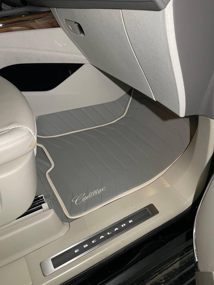 Tapis cuir Cadillac Escalade – Avant, arrière et coffre