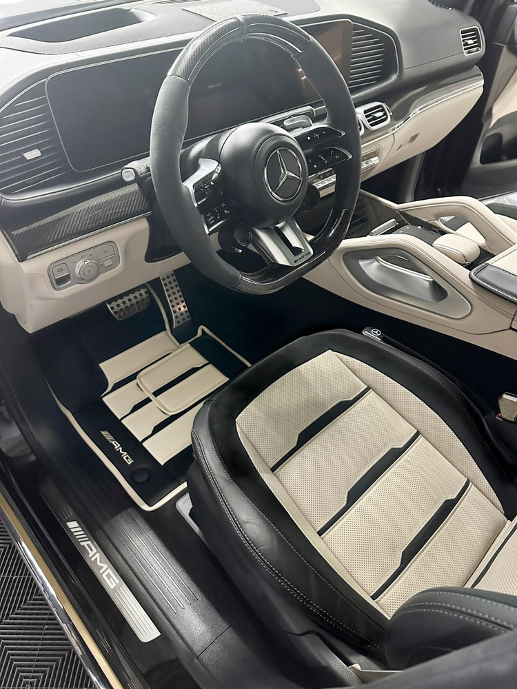 Tapis en cuir personnalisables pour Mercedes-Benz GLE