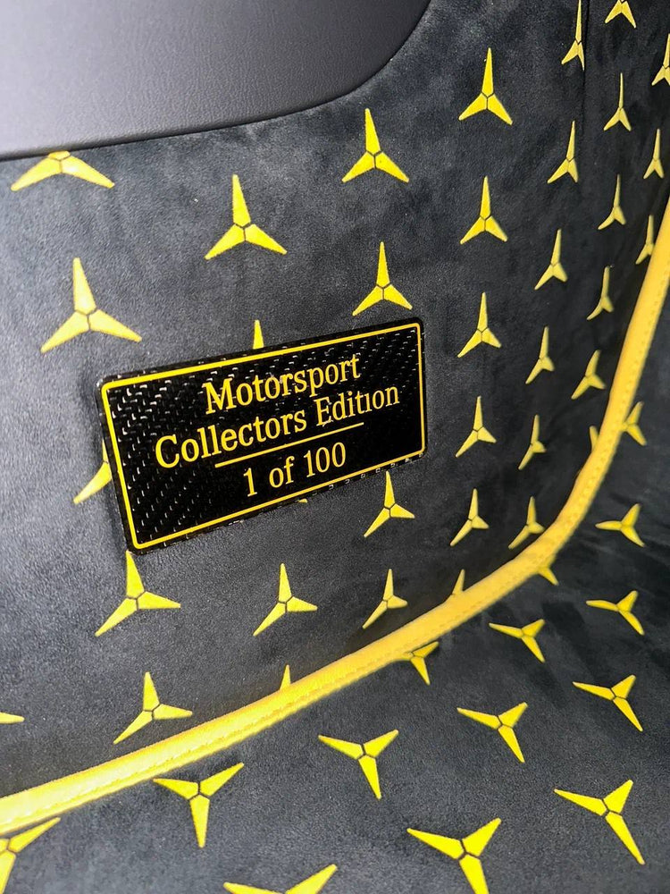 Tapis sur mesure Mercedes-Benz SL en Alcantara – Parois en option