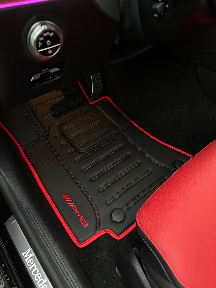 Tapis sur mesure Mercedes-Benz Classe C W206 en cuir
