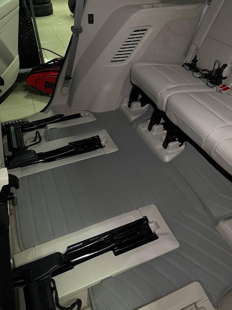 Tapis cuir Cadillac Escalade – Avant, arrière et coffre