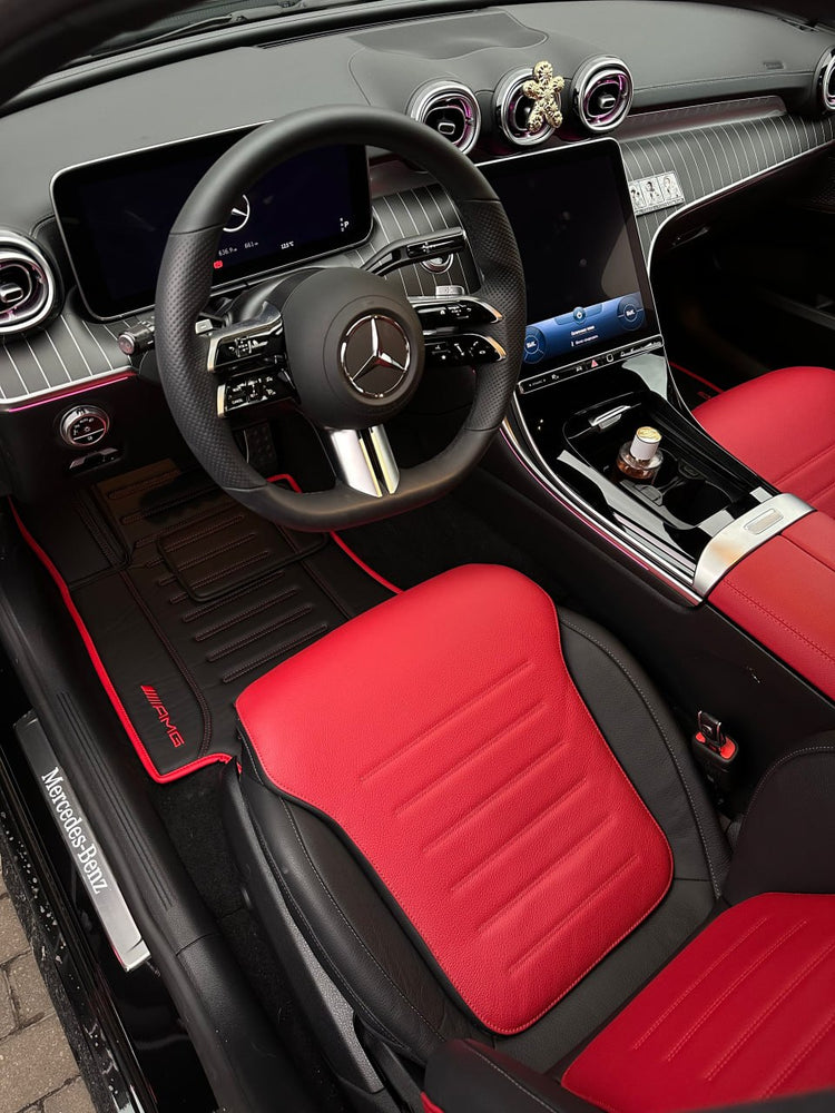 Tapis sur mesure Mercedes-Benz Classe C W206 en cuir