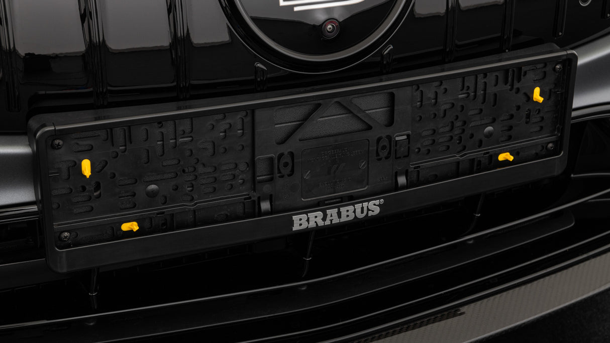 Support de plaque d'immatriculation Brabus