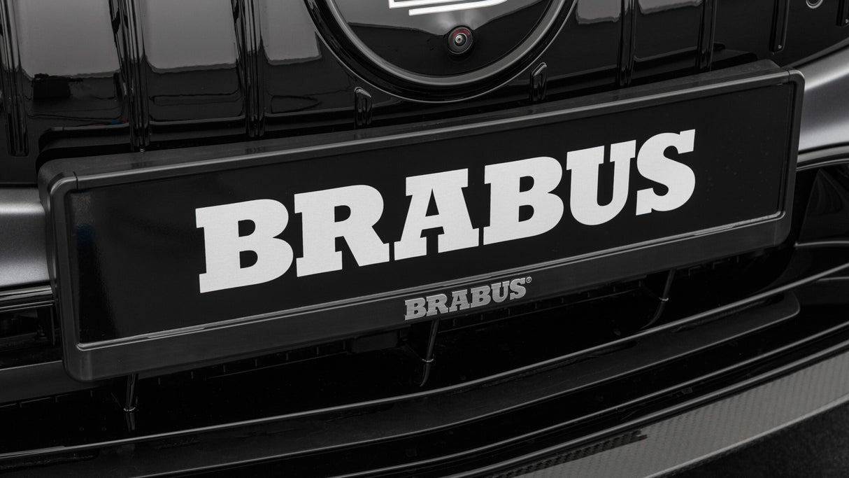 Support de plaque d'immatriculation Brabus