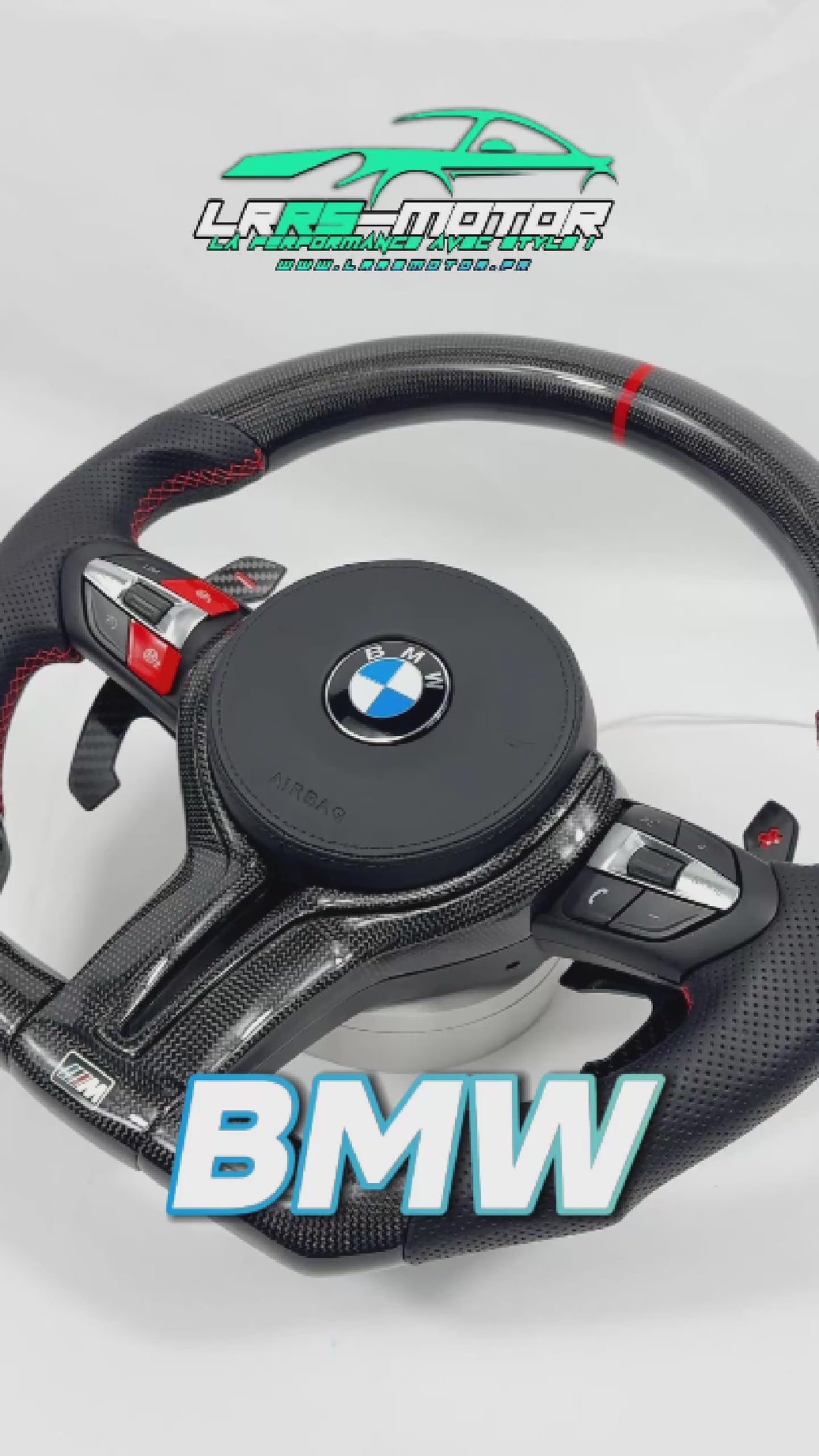 Steering wheel – Compatible with BMW F20, F32, M2, M3, M4, M5