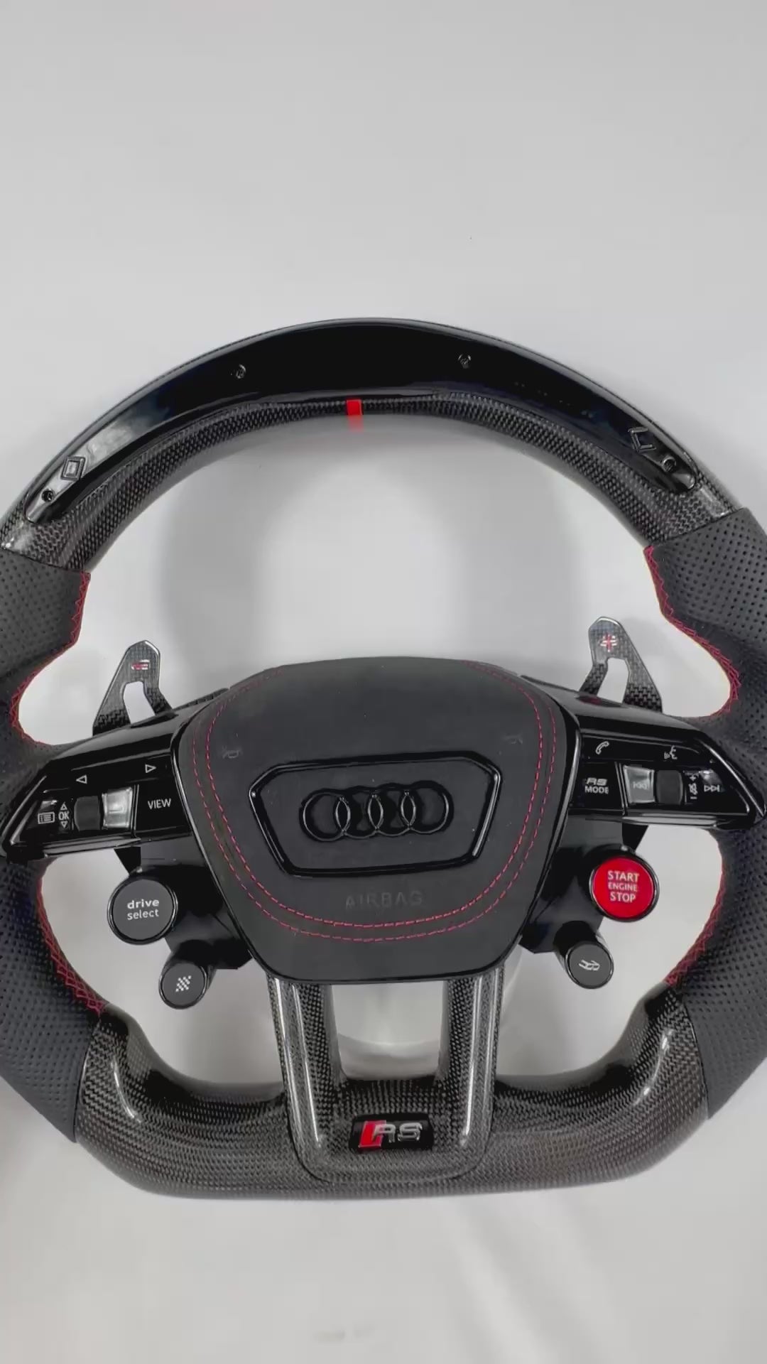 Steering Wheel – Compatible Audi RS6 C8 / RS7 C8 / RSQ / S / A5 / A6 / A7 (2018–2026)