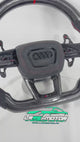 Customizable Carbon Steering Wheel – Compatible with Audi A3 / RS3 / A4 / A5 / Q3 / Q8 / RS4 / RS5 / SQ5 / SQ6 / RSQ8 (2016–2026)