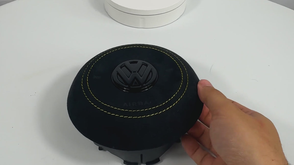 Cache Airbag Custom compatible Volkswagen Golf 6, Tiguan, Touran, Polo, Jetta, Caddy
