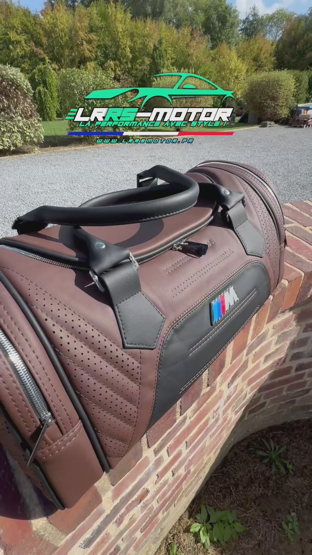 M Carbon Leather Bag