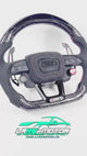 Customizable Carbon Steering Wheel – Compatible with Audi A3 / RS3 / A4 / A5 / Q3 / Q8 / RS4 / RS5 / SQ5 / SQ6 / RSQ8 (2016–2026)