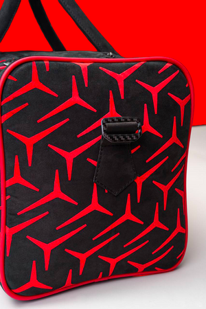 Sac de Voyage Lamborghini – Édition Sport Rouge & Noir