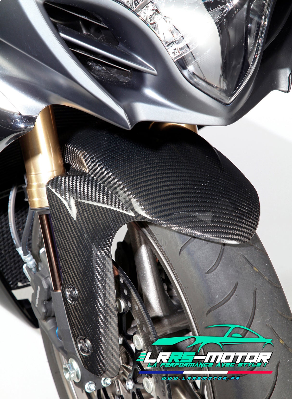 Garde-boue avant carbone Suzuki GSX-R 1000 K9/K10/K11 (2009-2011