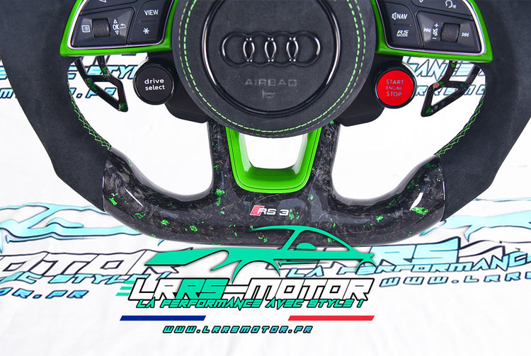 Steering wheel – Compatible with Audi RS3, RSQ3, A3, A1, S3, A4, A5 8Y 8V
