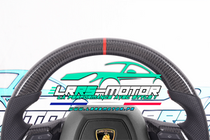 Volant Lamborghini Huracán personnalisé | Carbone & Alcantara