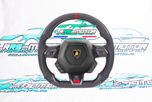 Volant Lamborghini Huracán personnalisé | Carbone & Alcantara