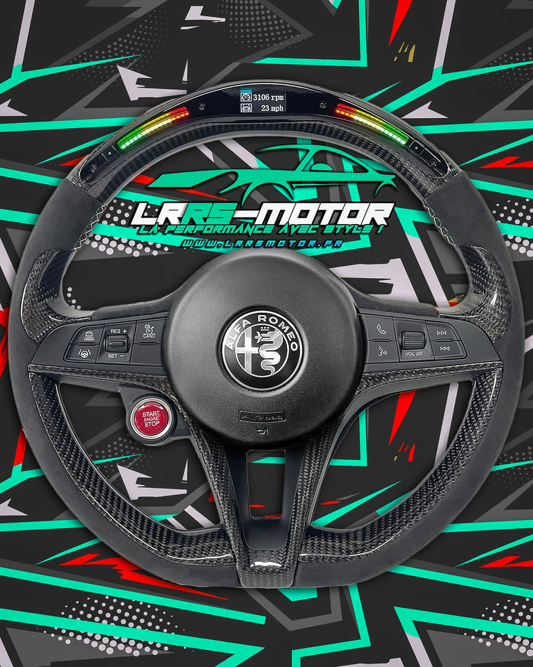 Customizable Alfa Romeo steering wheel – Giulietta, Giulia, Tonale, Stelvio