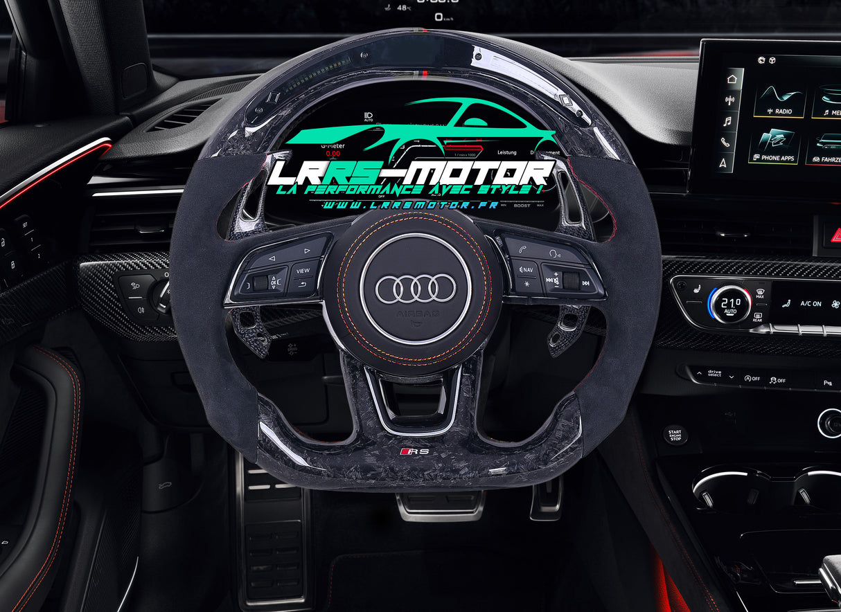 Volant Carbone personnalisable Audi RS3, RSQ3, A3, A1, S3, A4, A5  8Y (2014 - 2024)