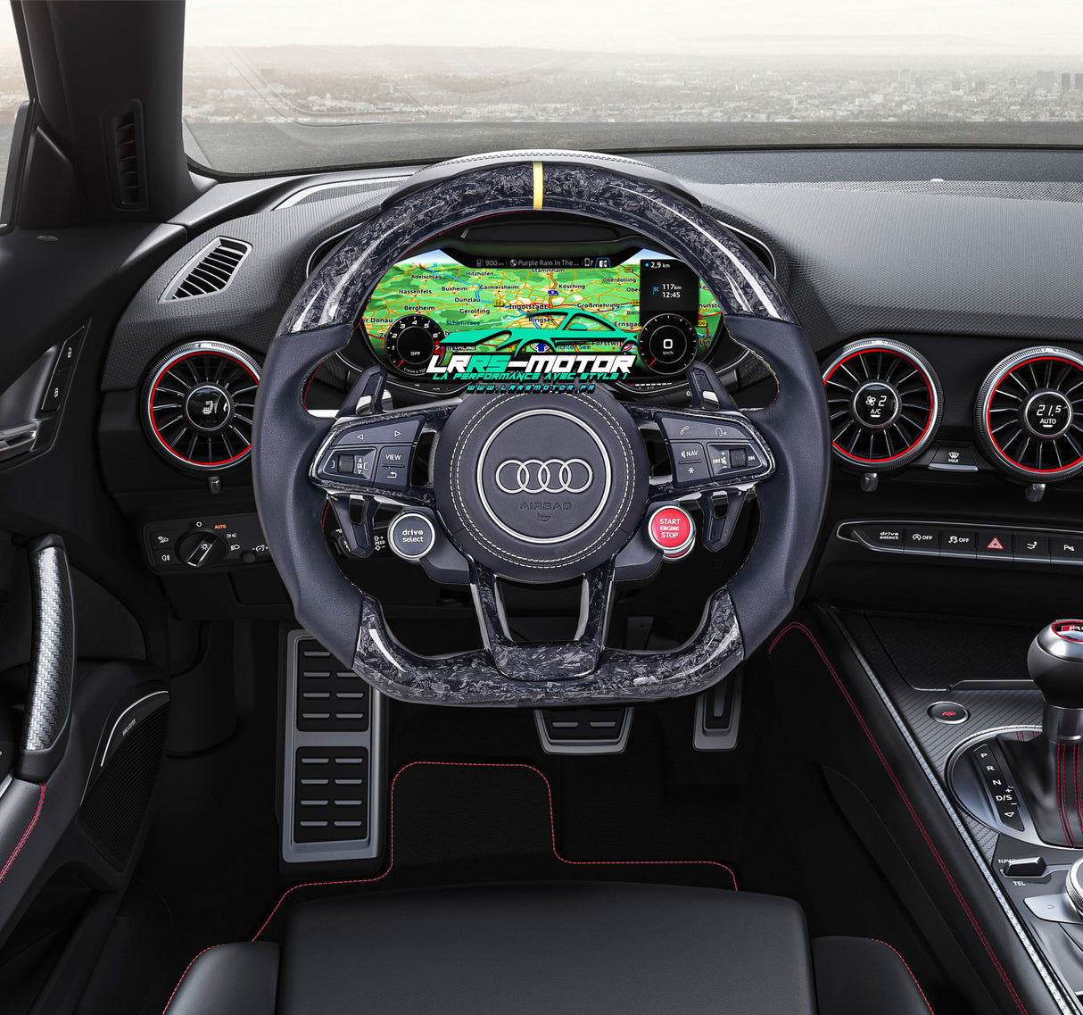 Volant Carbone personnalisable Audi RS3, RSQ3, A3, A1, S3, A4, A5  8Y (2014 - 2024)