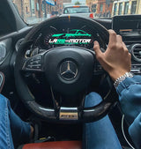 Volant - Compatible Mercedes Benz AMG  (2014 - 2017) C63, E63, GT63, GTS63, GTC63