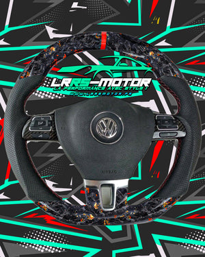 Golf 6 &amp; Polo 5, 6 gti &amp; scirocco 2015 - 2022 customizable carbon steering wheel