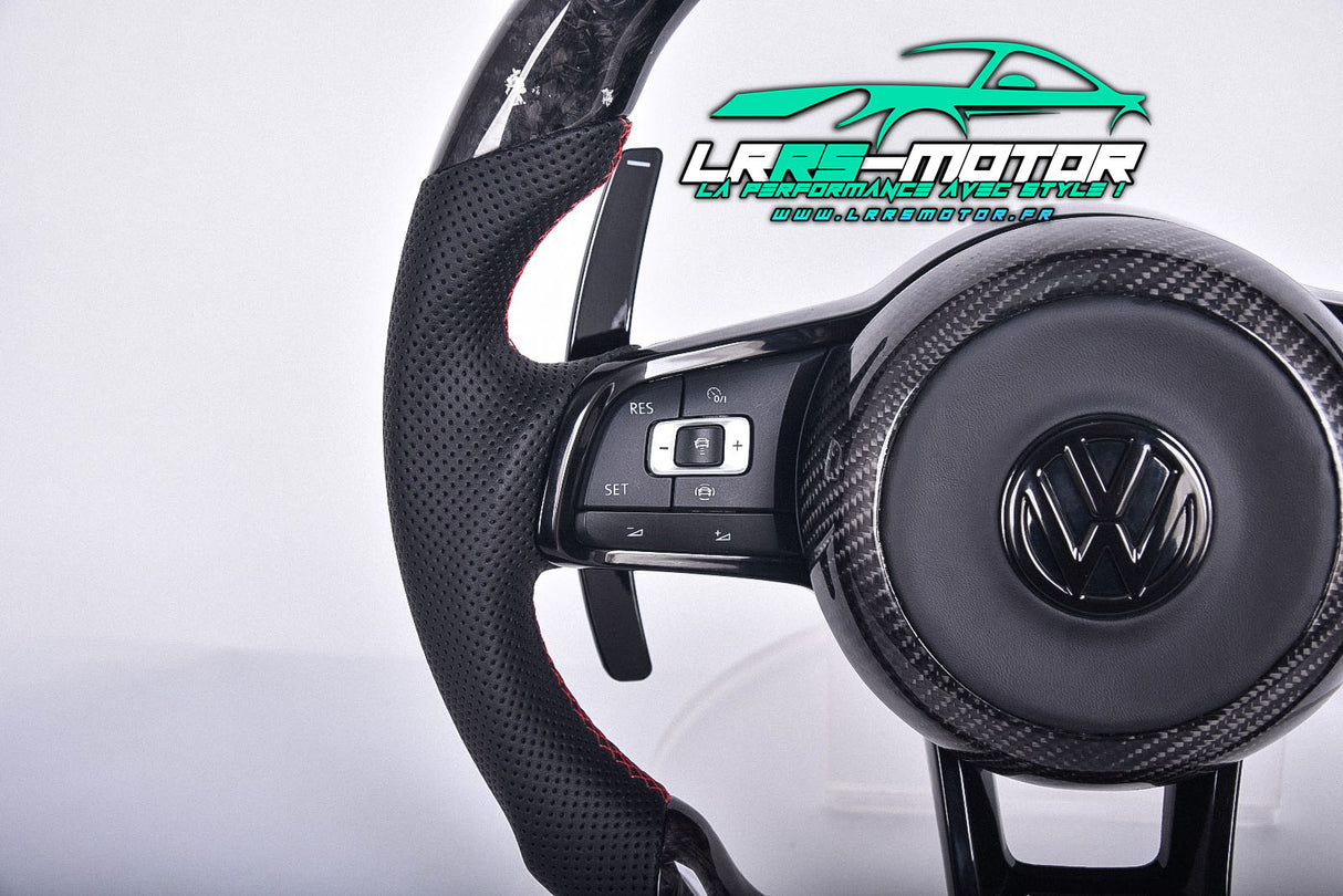 Carbon Steering Wheel GOLF 7, Scirocco 2 polo 6 GTI, GTD, R Customizable