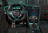 Carbon Steering Wheel GOLF 7, Scirocco 2 polo 6 GTI, GTD, R Customizable