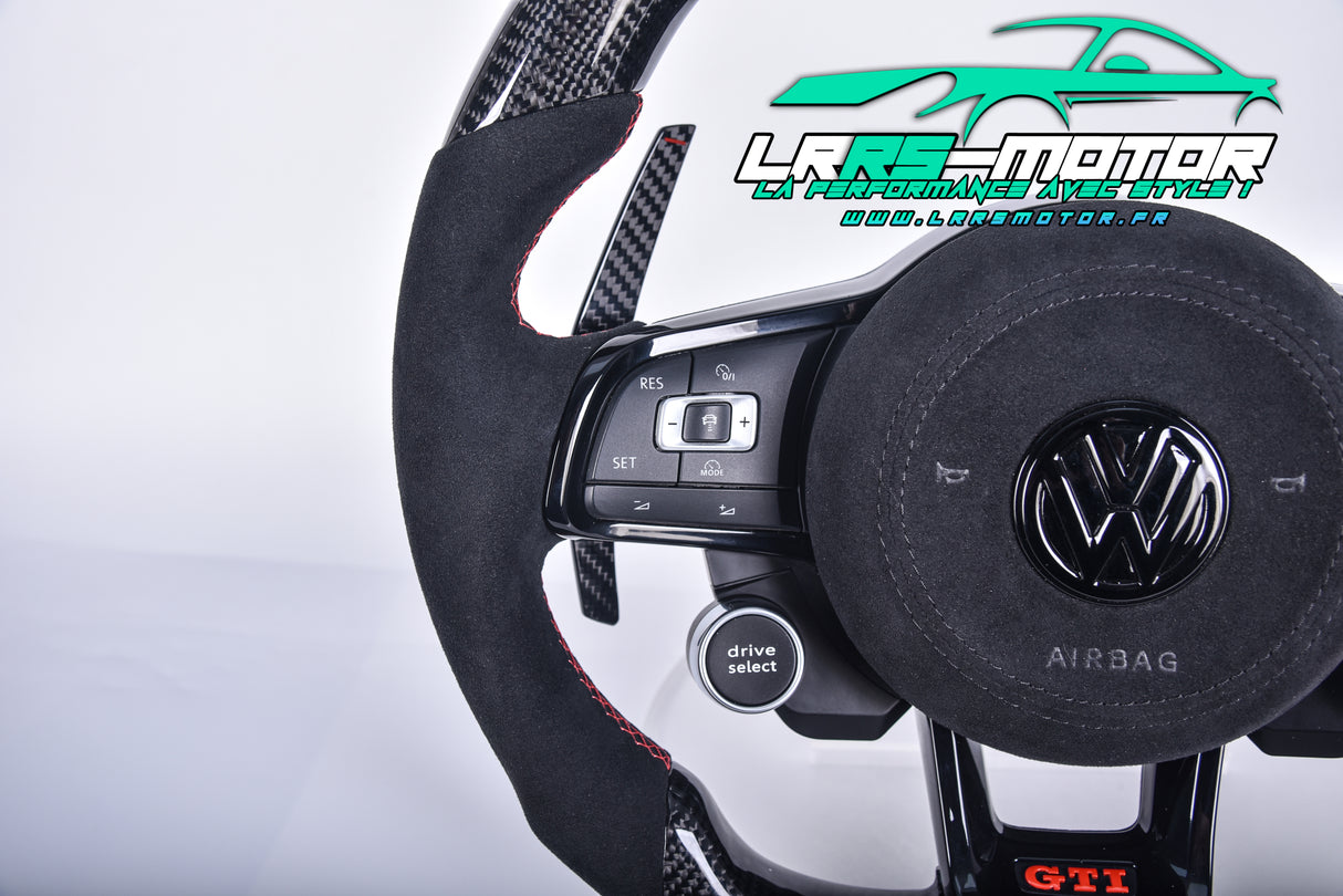 Carbon Steering Wheel GOLF 7, Scirocco 2 polo 6 GTI, GTD, R Customizable