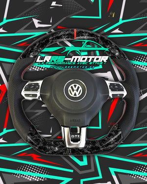 Golf 6 &amp; Polo 5, 6 gti &amp; scirocco 2015 - 2022 customizable carbon steering wheel