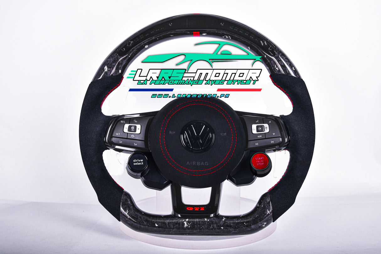 Volant pour GOLF 7, 7.5, Scirocco 3 polo 6 GTI, GTD, R Personnalisable