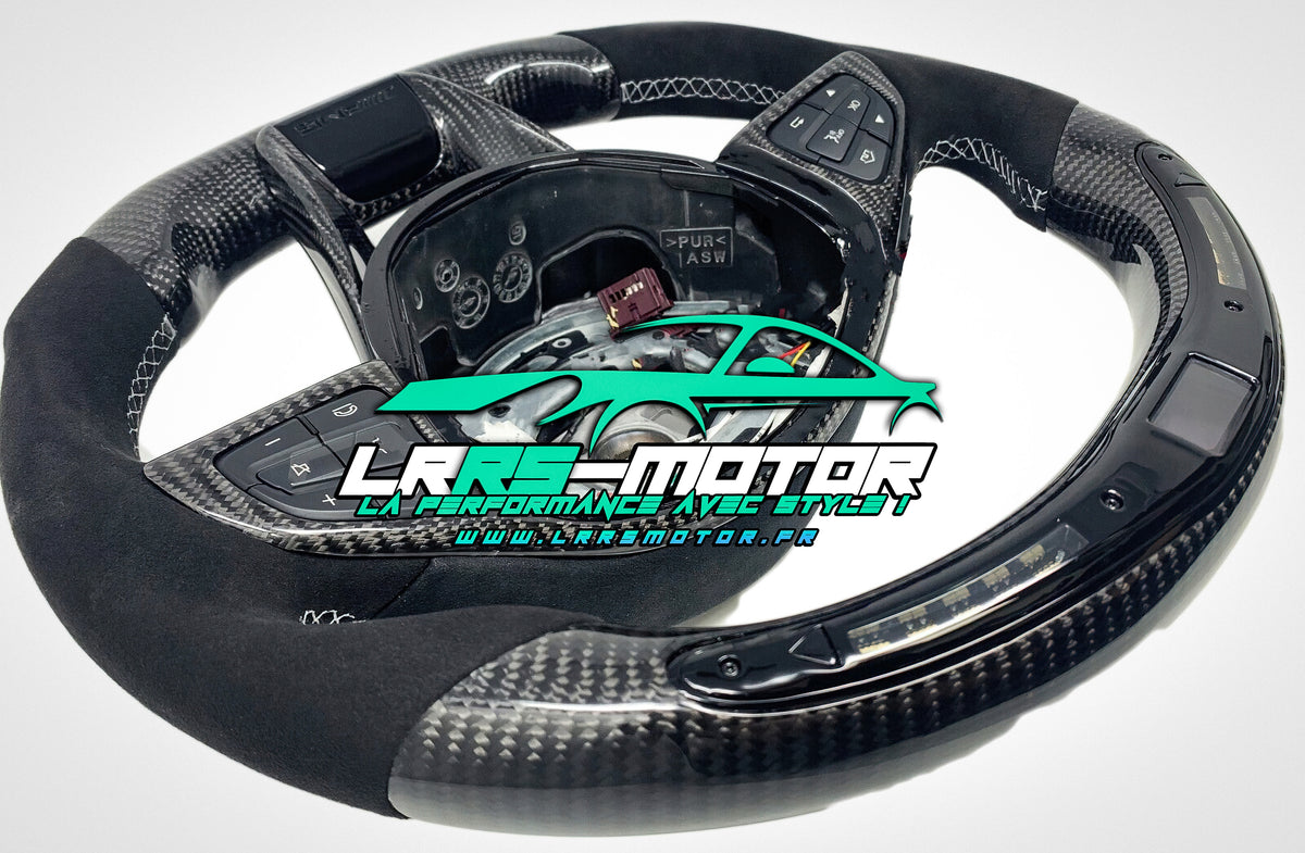 Steering wheel – Compatible with Mercedes Benz AMG (2014–2017) C63, E63, GT63, GTS63, GTC63