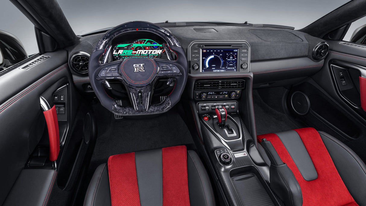 Nissan GT-R Phase 2 2016 - 2024 customizable carbon steering wheel