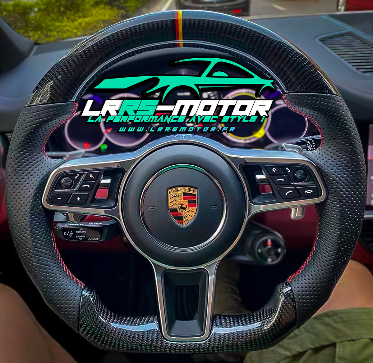 Volant - Compatible Porsche 911, Macan, cayenne 2018 - 2024