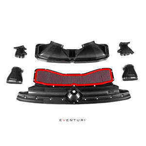 Kit d’admission en carbone Eventuri pour Audi RS6 C8